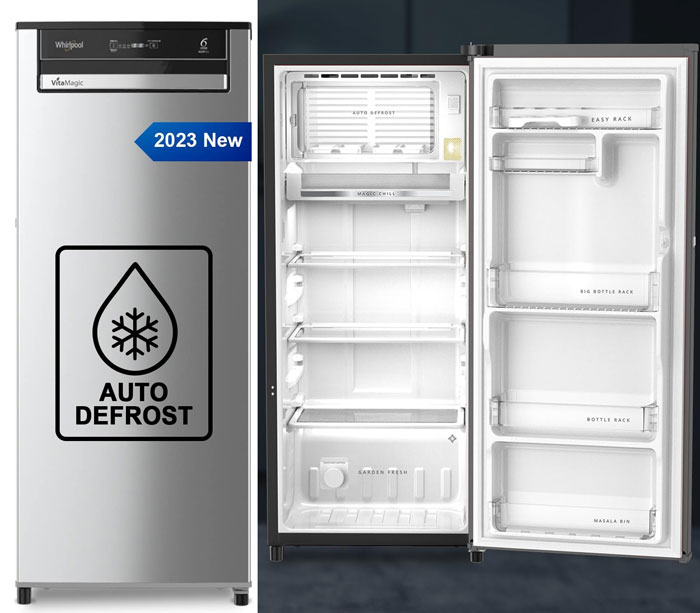 Whirlpool best single door refrigerator in India